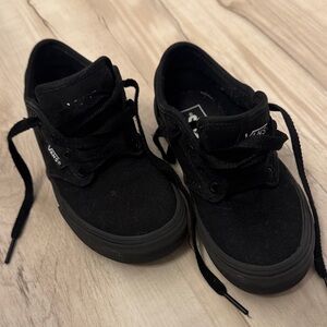 Vans Kids Classic Black Sneakers